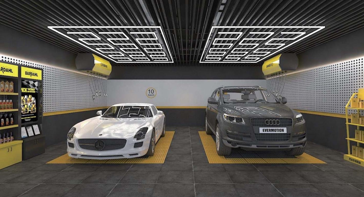 Custom Garage LED Lighting System
