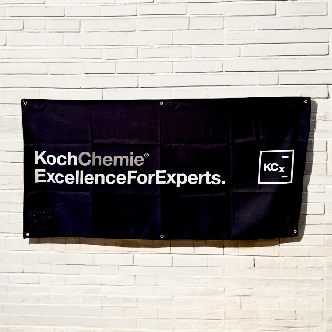 Koch Chemie KCX Banners - Custom Fabric Shop Signs – Garage Exotica