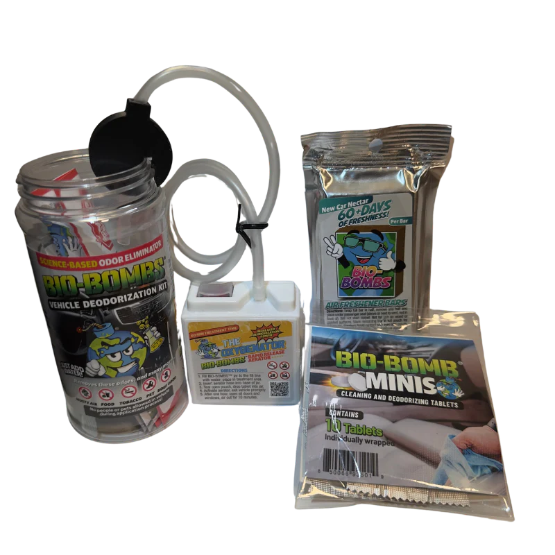 Bio-Bombs IAQ Reset Starter Kit - Vehicle Air Purifier Set