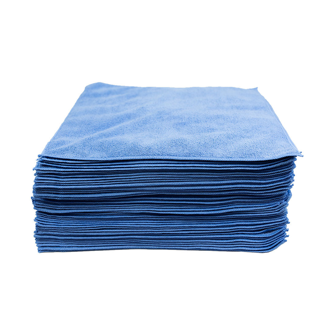 380GSM Premium Multipurpose Microfiber Cleaning Towel - 50 Pack
