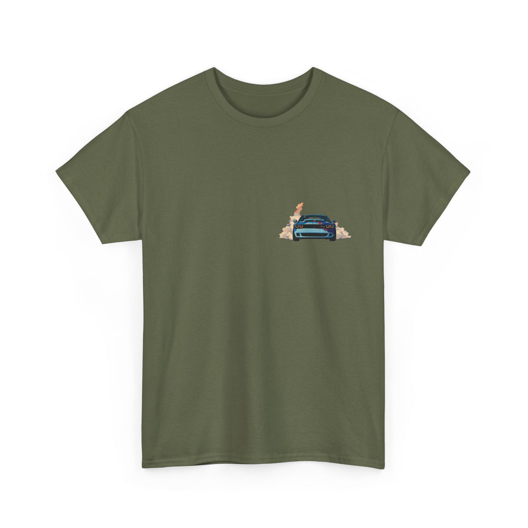 "If You See This, Do a Burnout" – Garage Exotica Car Culture Tee