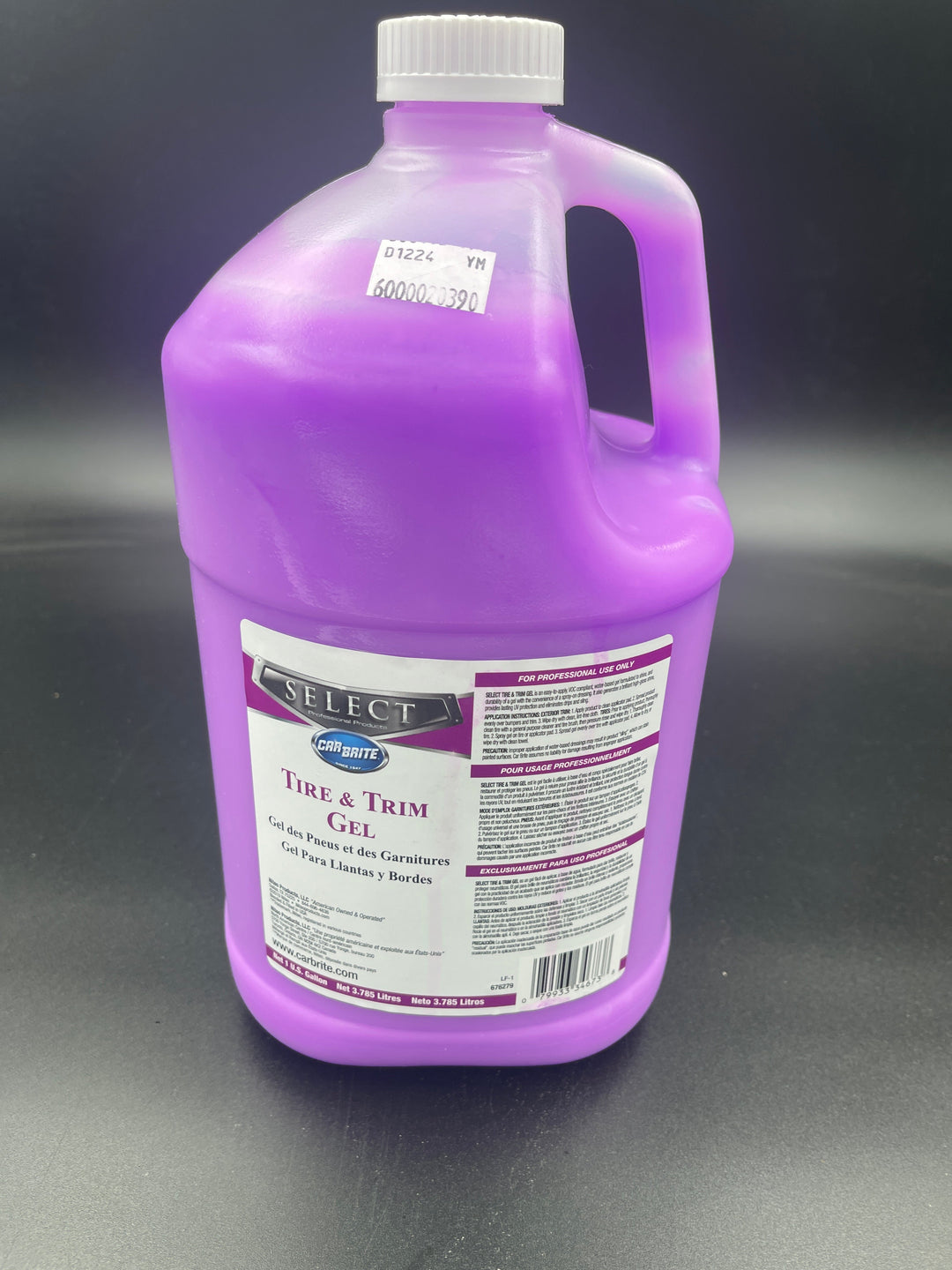 Carbrite Select Tire & Trim Gel 1 GAL