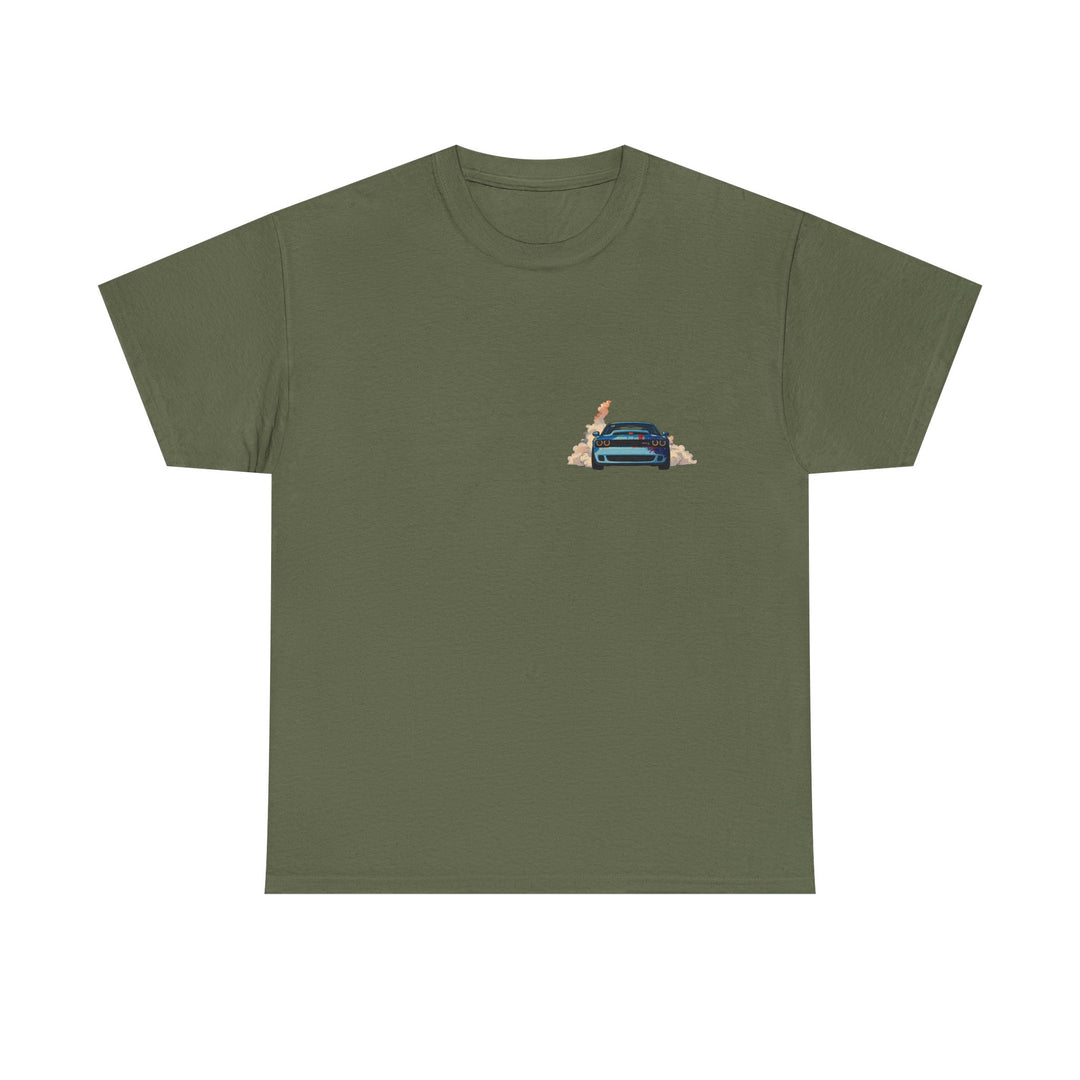 "If You See This, Do a Burnout" – Garage Exotica Car Culture Tee