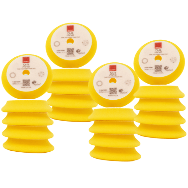 RUPES D-A Fine High Performance Foam Polishing Pad (Yellow)