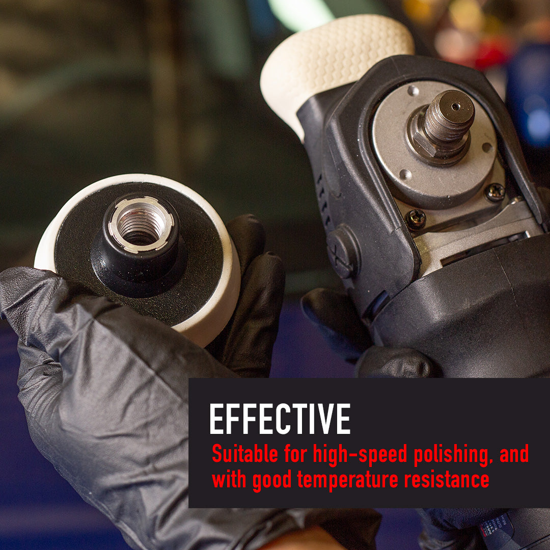 Rotary Polisher Plates | Firm Foam Rotary Backing Plates - 1in, 2in, 3in