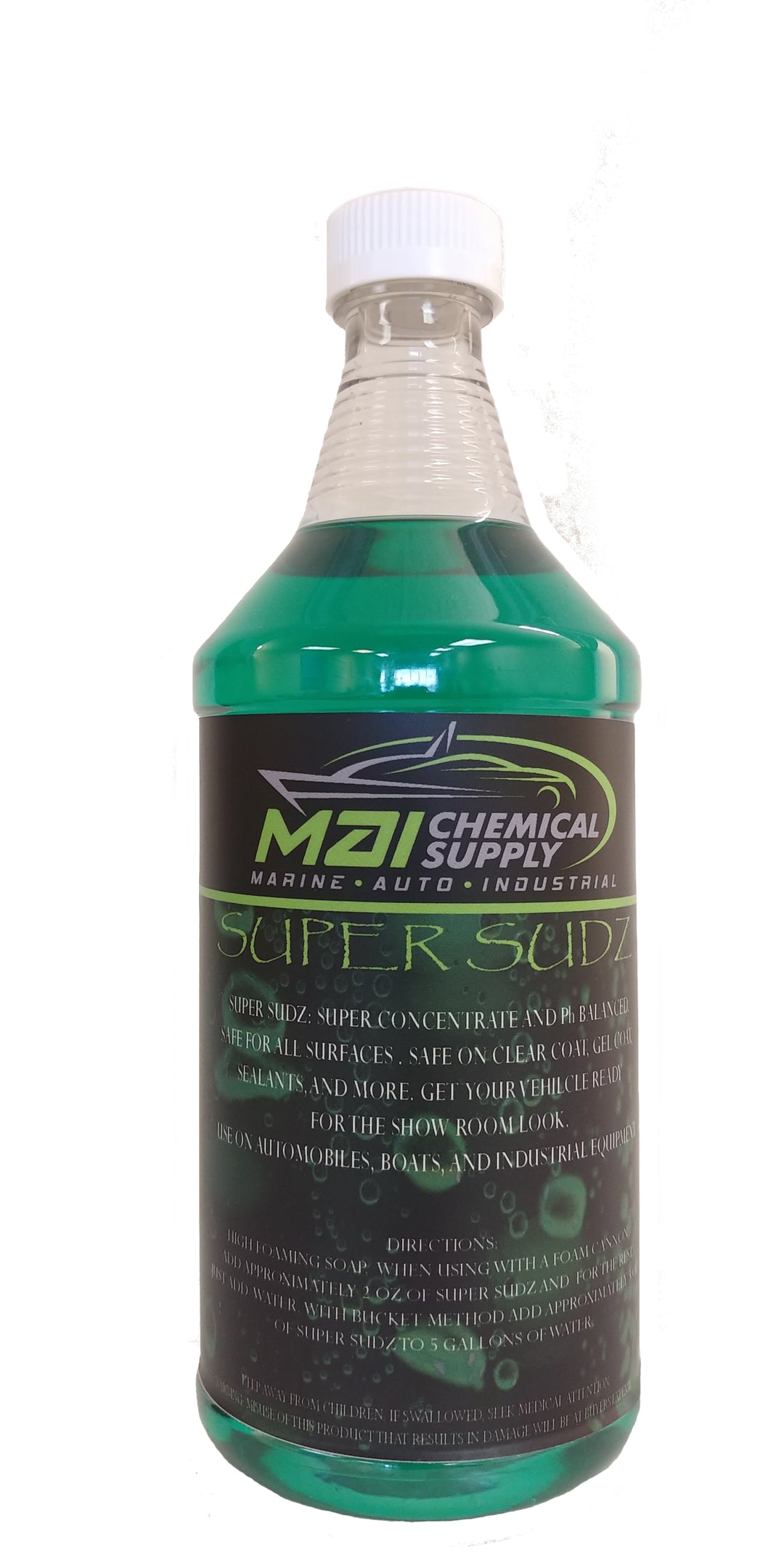MAI Chemical Super Suds – High Foam Car Wash Concentrate