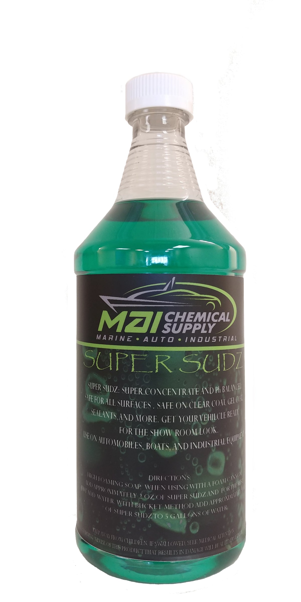MAI Chemical Super Suds – High Foam Car Wash Concentrate