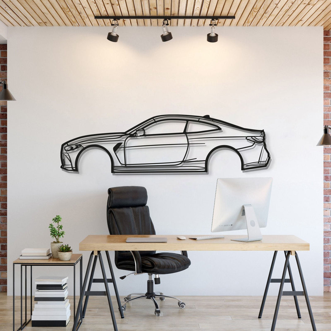 2022 G82 M4 Metal Car Wall Art - MT0786