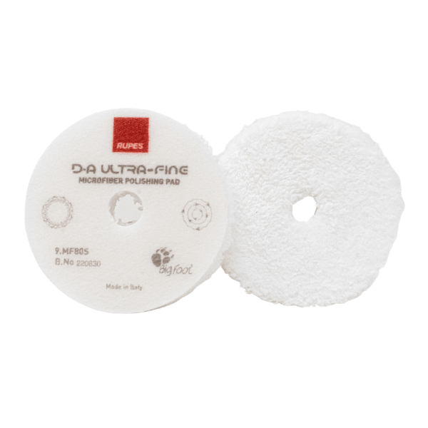 RUPES D-A Ultra-Fine Microfiber Pad (White)
