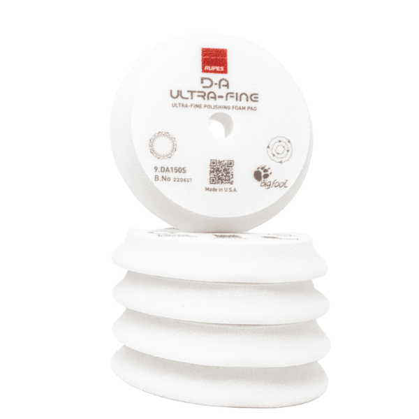 RUPES D-A Ultra Fine Finishing Pad (White)