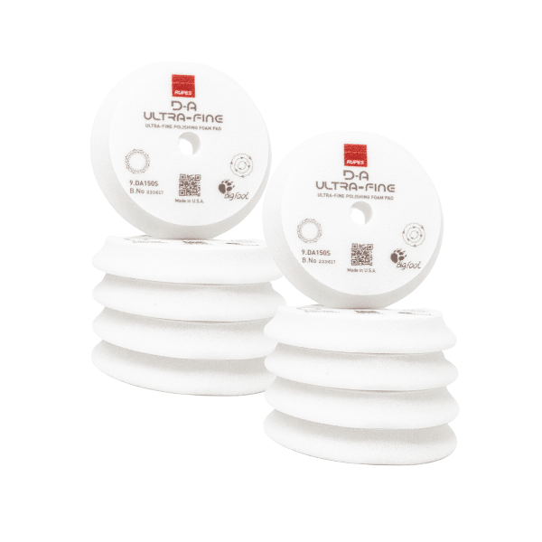 RUPES D-A Ultra Fine Finishing Pad (White)