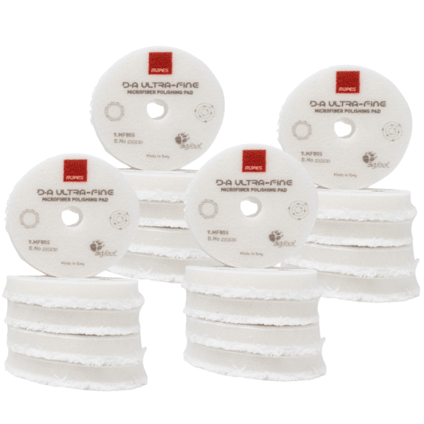 RUPES D-A Ultra-Fine Microfiber Pad (White)