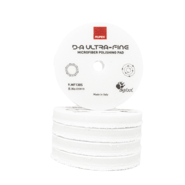 RUPES D-A Ultra-Fine Microfiber Pad (White)