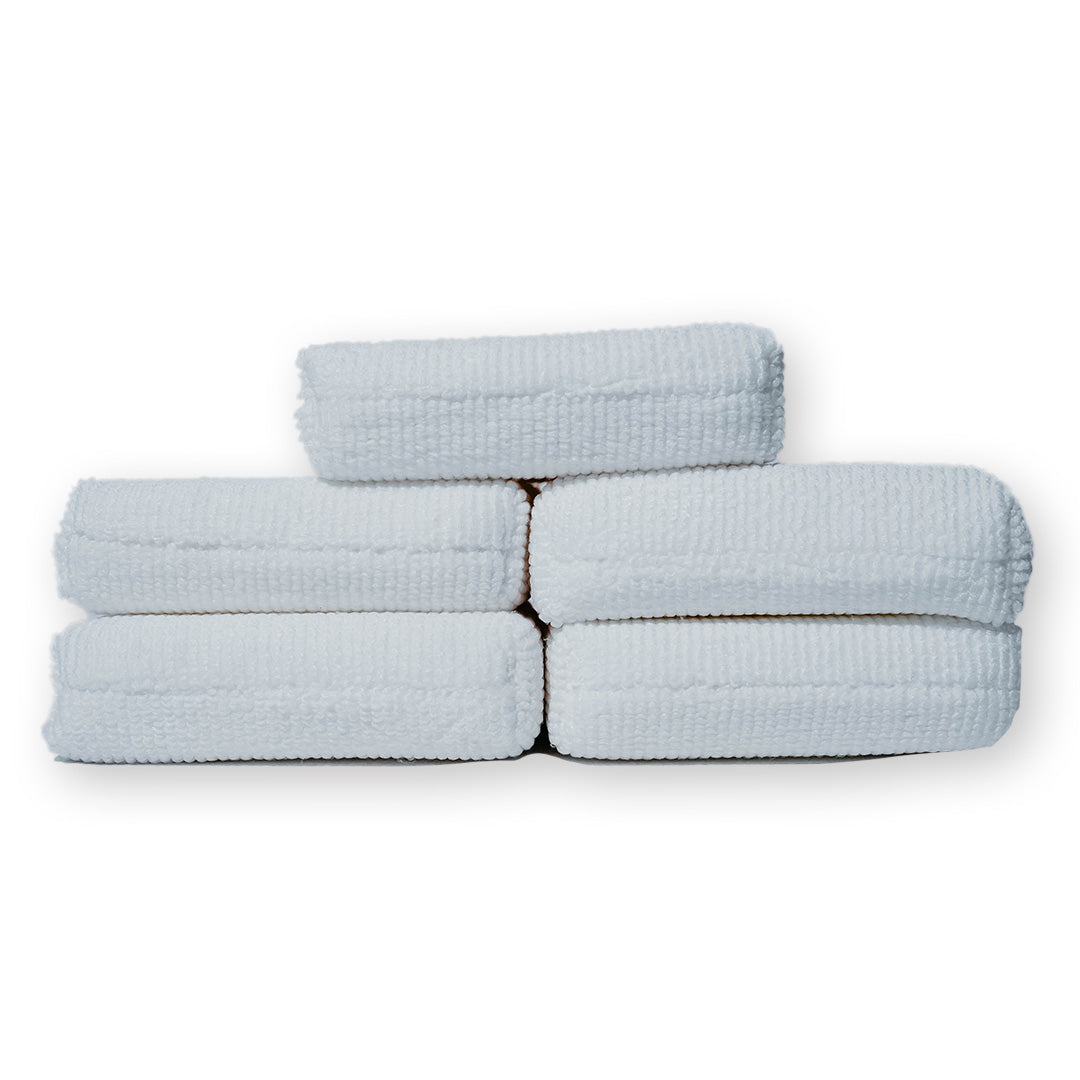 AUTOFIBER Thin Saver Applicator Terry Microfiber Coating Applicator Sponge w/ Plastic Barrier