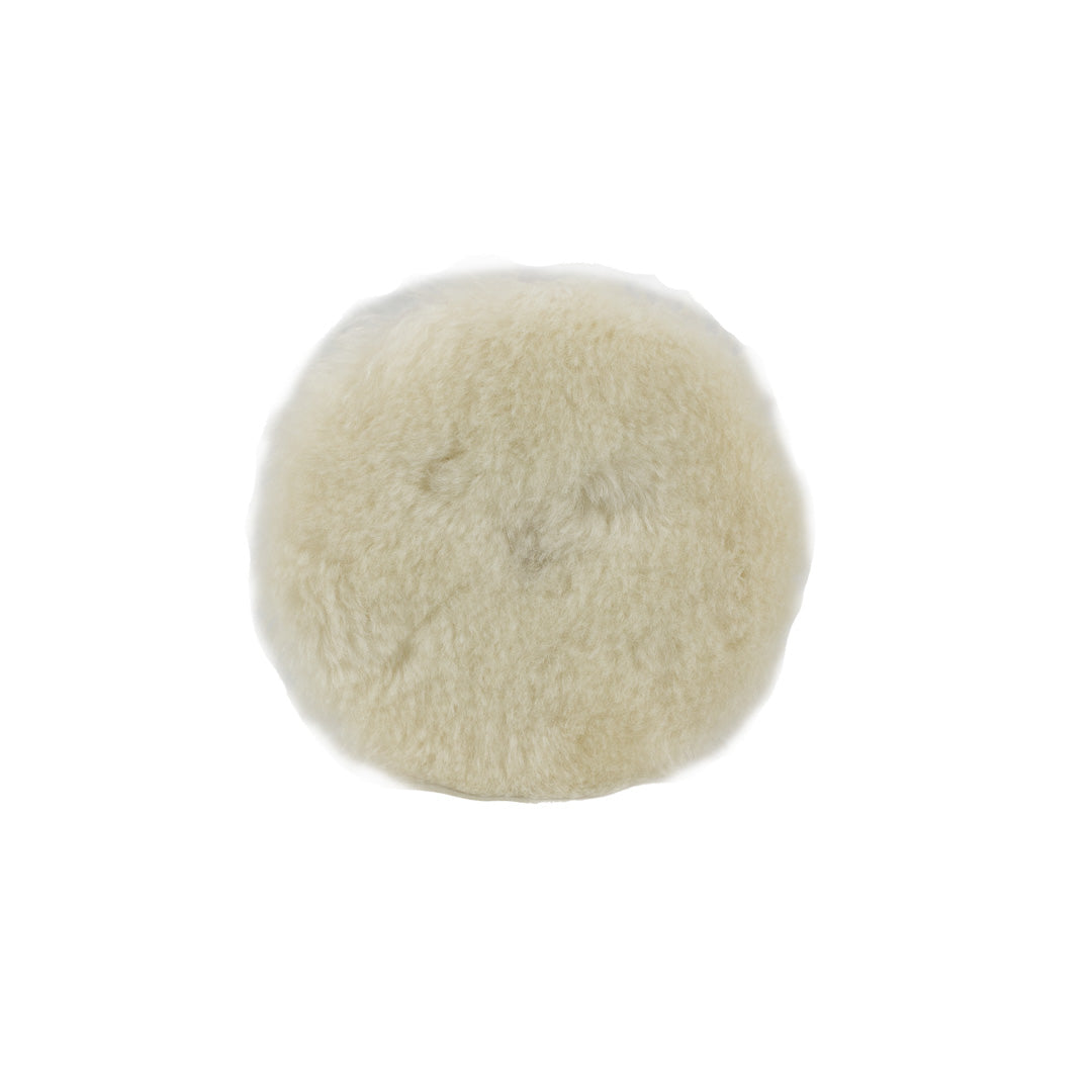 Wool Cutting Pads Rubber Backed - 3in, 5in, 6in