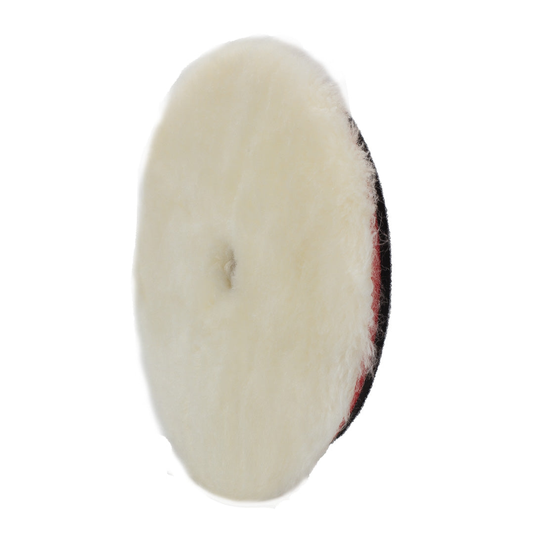 Wool Cutting Pads Rubber Backed - 3in, 5in, 6in