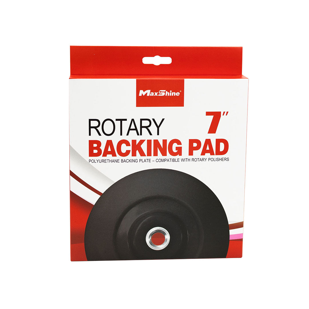 Polisher Plates | Flat Rotary Backing Plates - 3in, 5in, 6in, 7in
