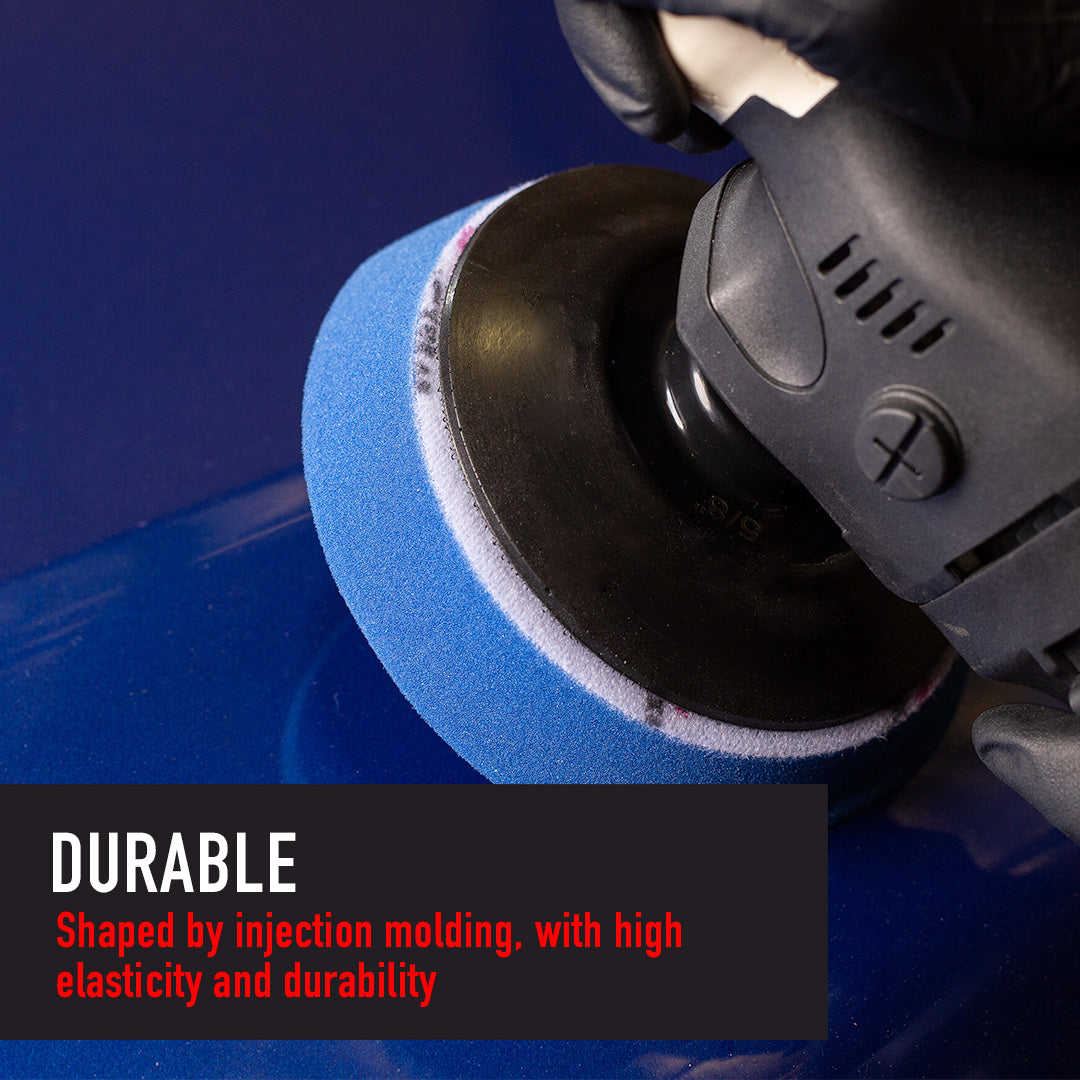 Polisher Plates | Flat Rotary Backing Plates - 3in, 5in, 6in, 7in