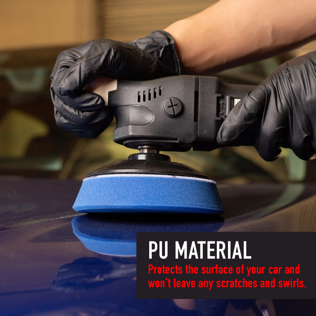 Polisher Plates | Flat Rotary Backing Plates - 3in, 5in, 6in, 7in