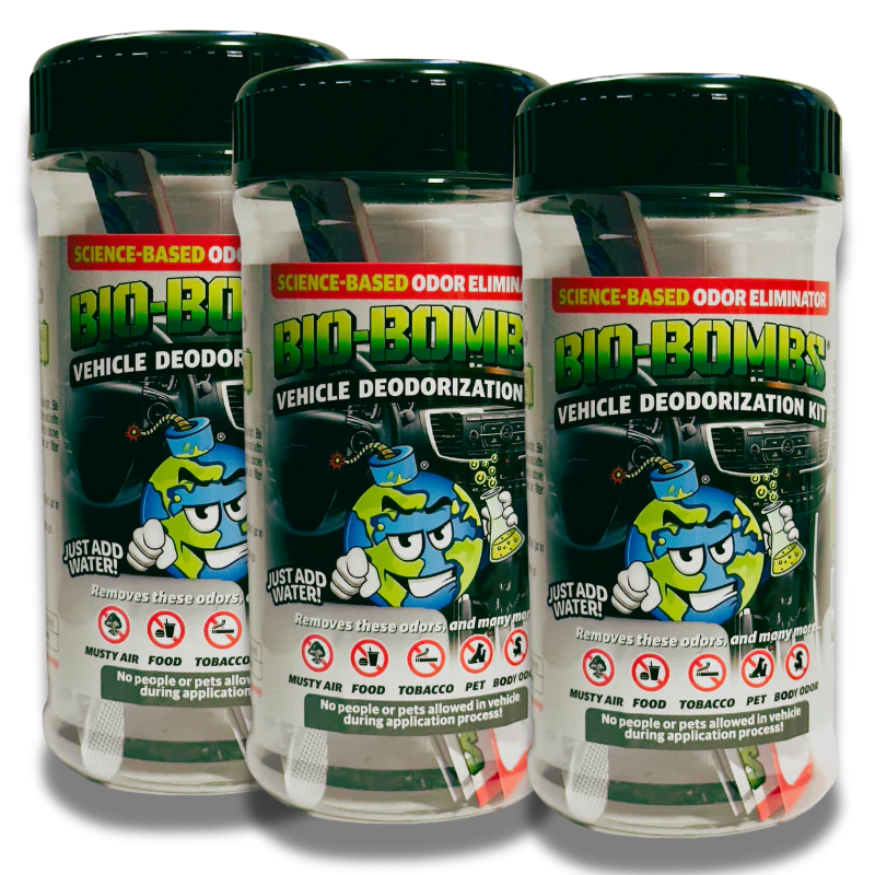 Bio-Bombs Vehicle Deodorization Kit (Car Odor Bomb)