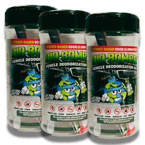 Bio-Bombs Vehicle Deodorization Kit (Car Odor Bomb)