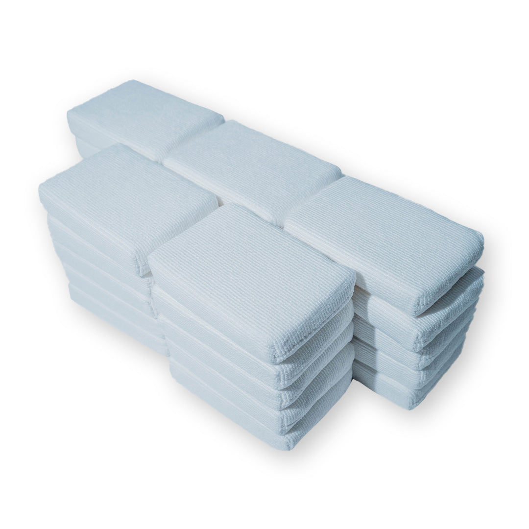 AUTOFIBER Thin Saver Applicator Terry Microfiber Coating Applicator Sponge w/ Plastic Barrier