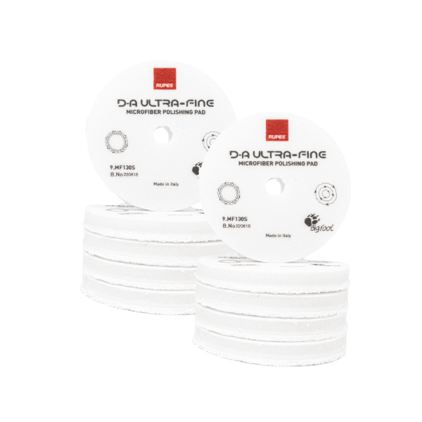 RUPES D-A Ultra-Fine Microfiber Pad (White)
