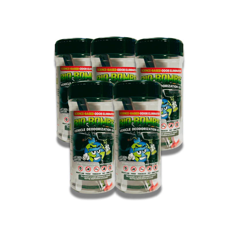 Bio-Bombs Vehicle Deodorization Kit (Car Odor Bomb)