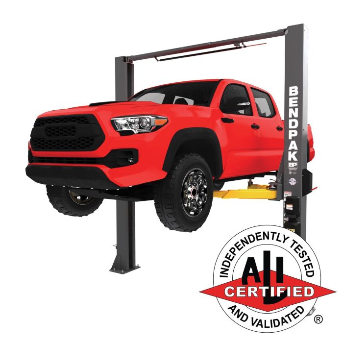 Bendpak 10AP Two Post Car Lift - 10,000-Lb Capacity