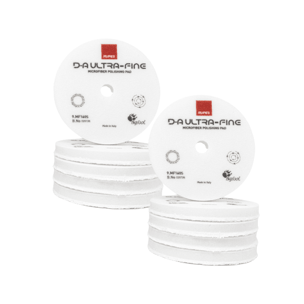 RUPES D-A Ultra-Fine Microfiber Pad (White)