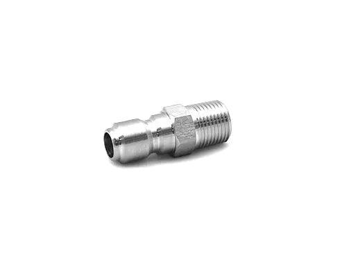MTM HYDRO Plated Steel 1/4" QC Male Plug