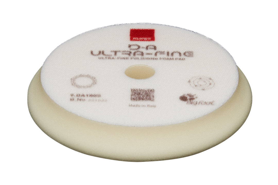 Ultrafine White DA foam pad, contour edge design, 100mm(4in)