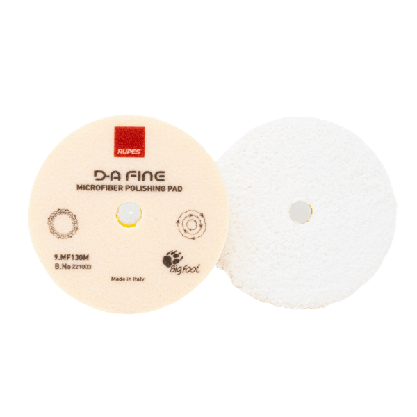 RUPES D-A Fine Polishing Microfiber Pad (Yellow)