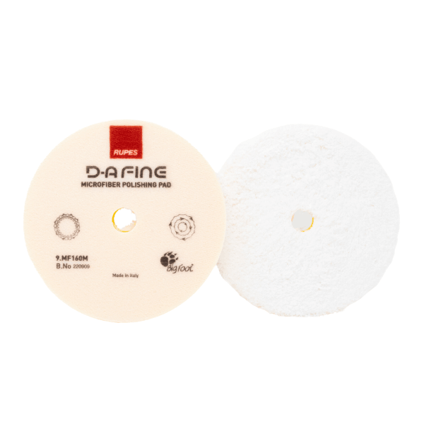 RUPES D-A Fine Polishing Microfiber Pad (Yellow)