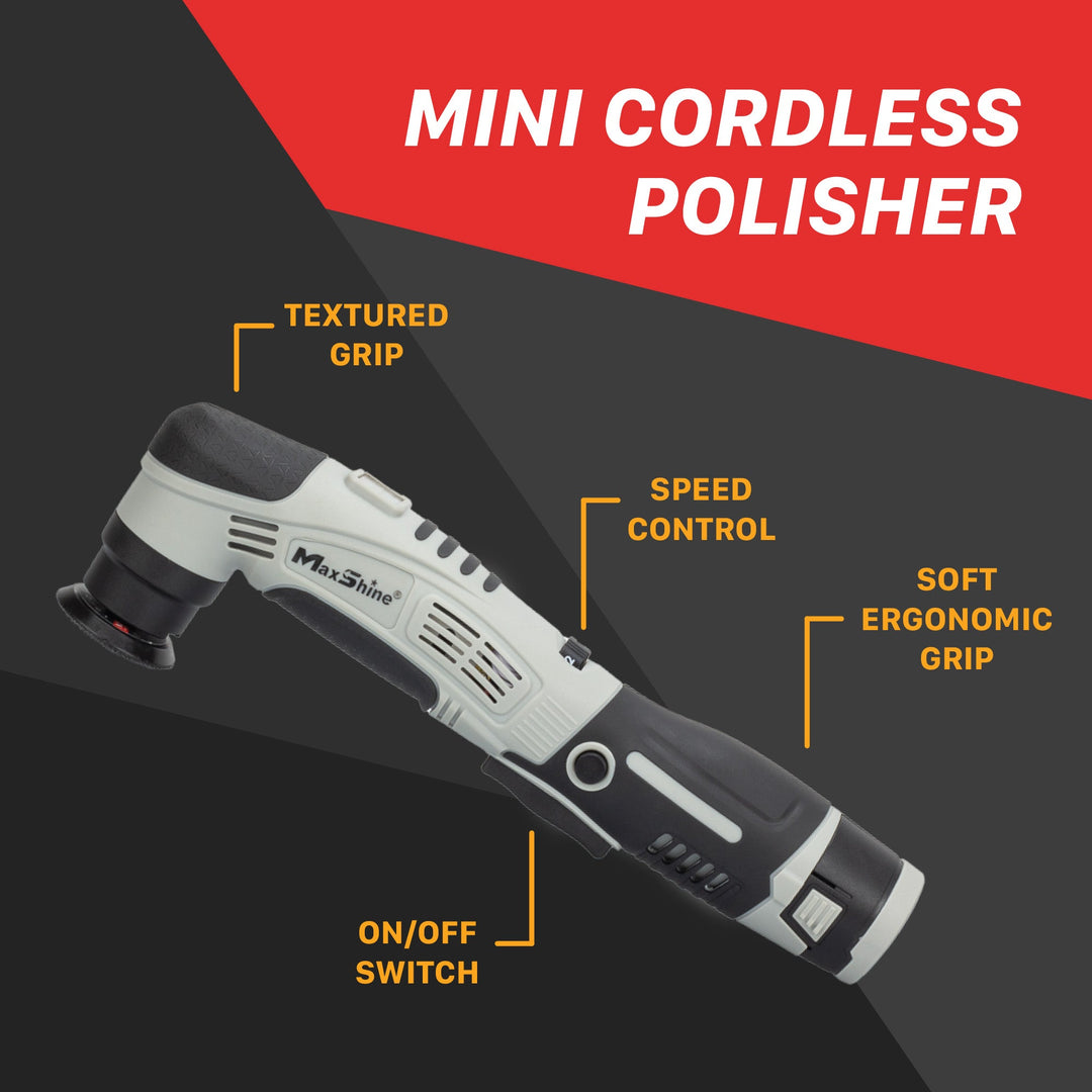 Cordless Dual Action Polisher | M0312 V2 - Cordless Hybrid Rotary & DA