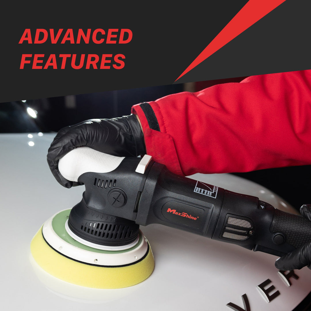 Random Orbital Polisher | M21 Pro - 6in Plate, 21mm Throw, 1000W