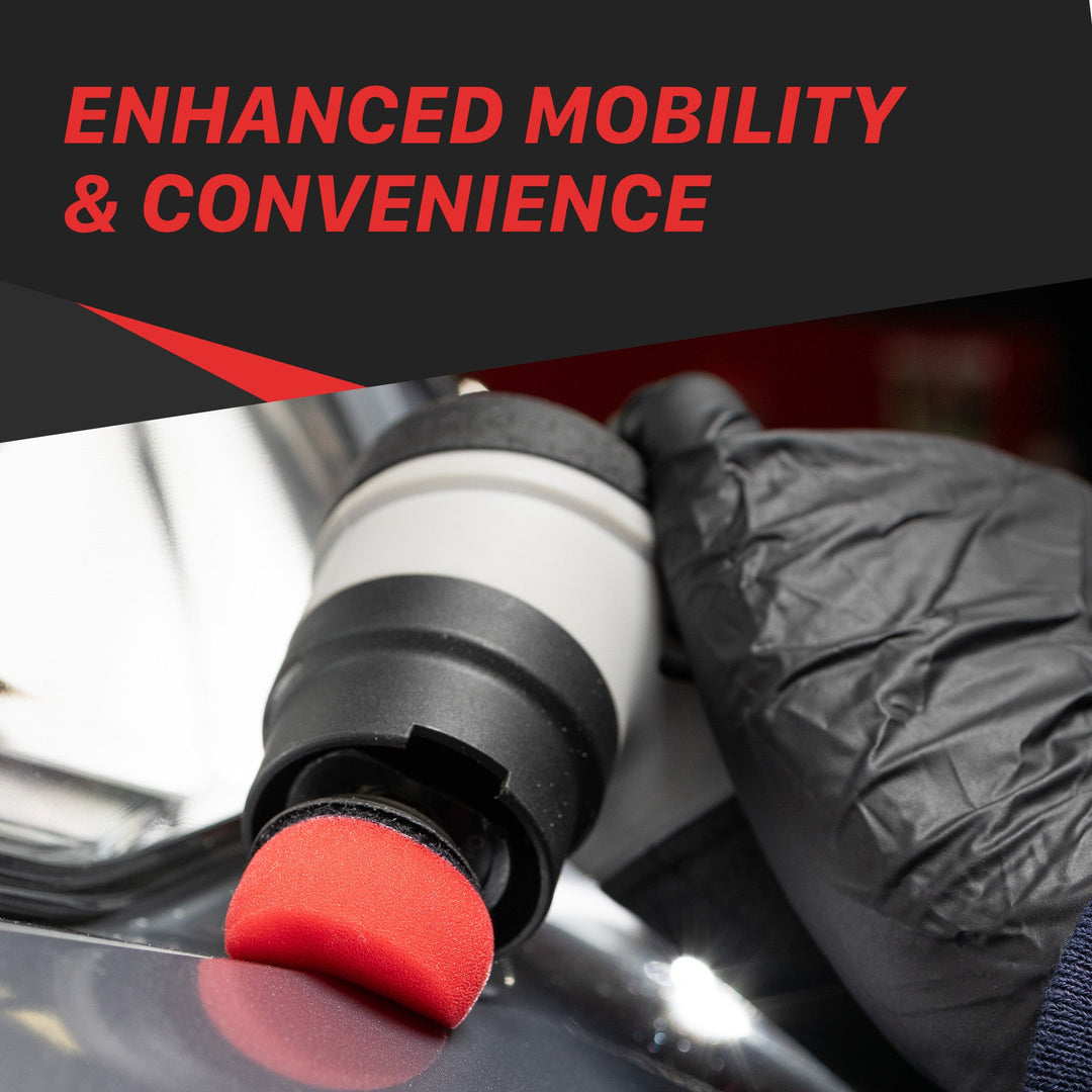 Cordless Dual Action Polisher | M0312 V2 - Cordless Hybrid Rotary & DA