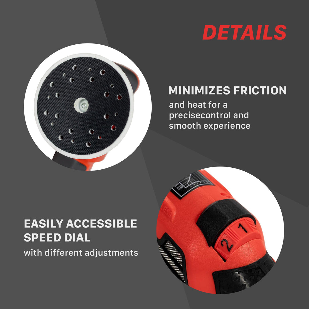 MB21 Pro 21mm Dual Action Brushless Car Polisher