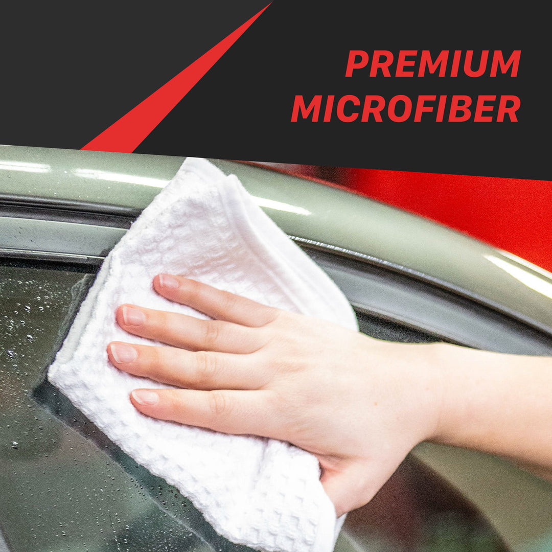 400GSM Waffle Weave Microfiber Towel