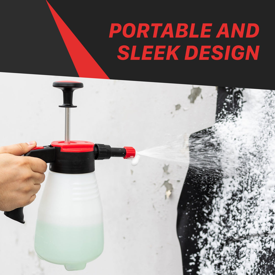 Foam Cannon Without Pressure Washer | Hand Pump Foam Sprayer