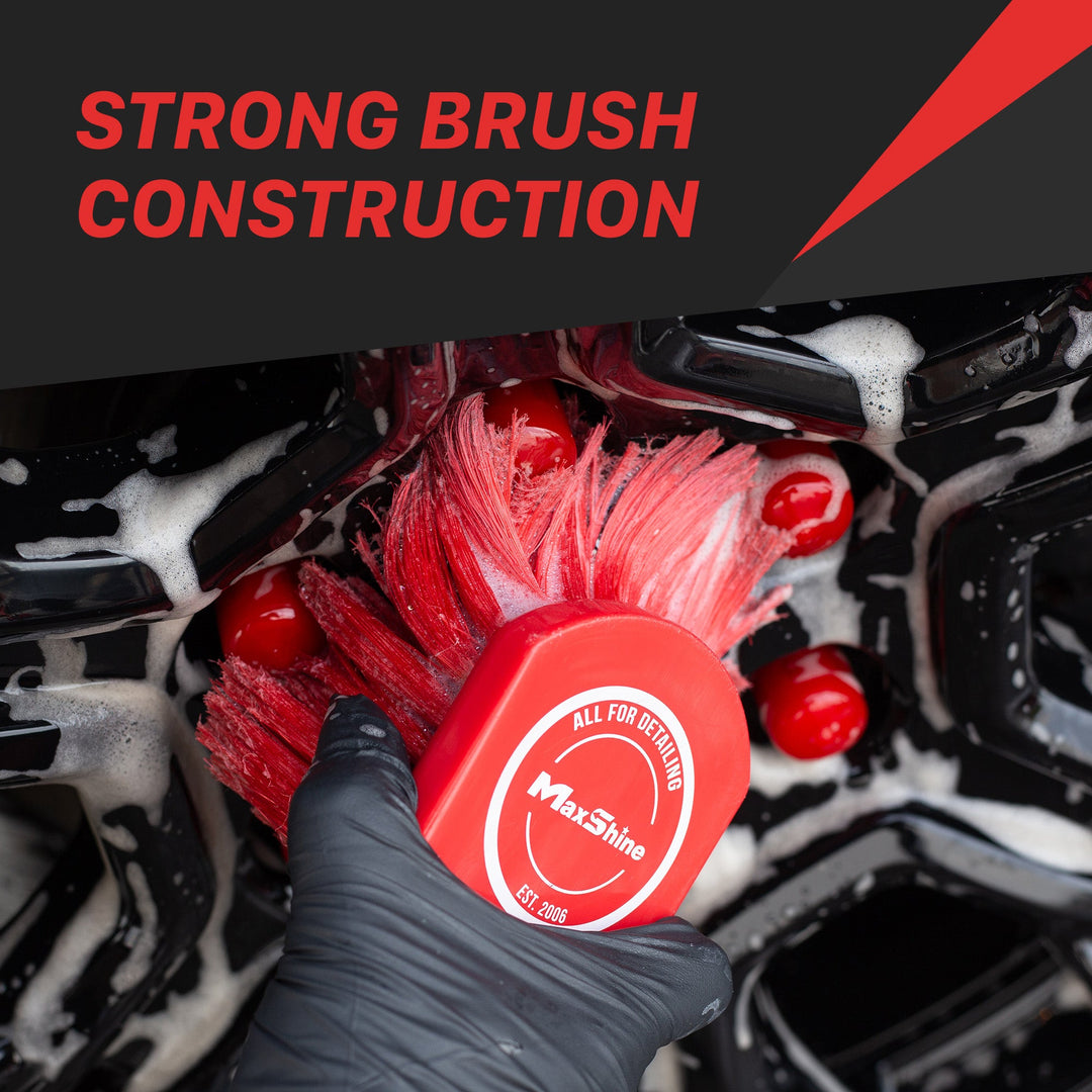 Car Wheel Brush | Exterior Surface and Wheel Cleaning Brush