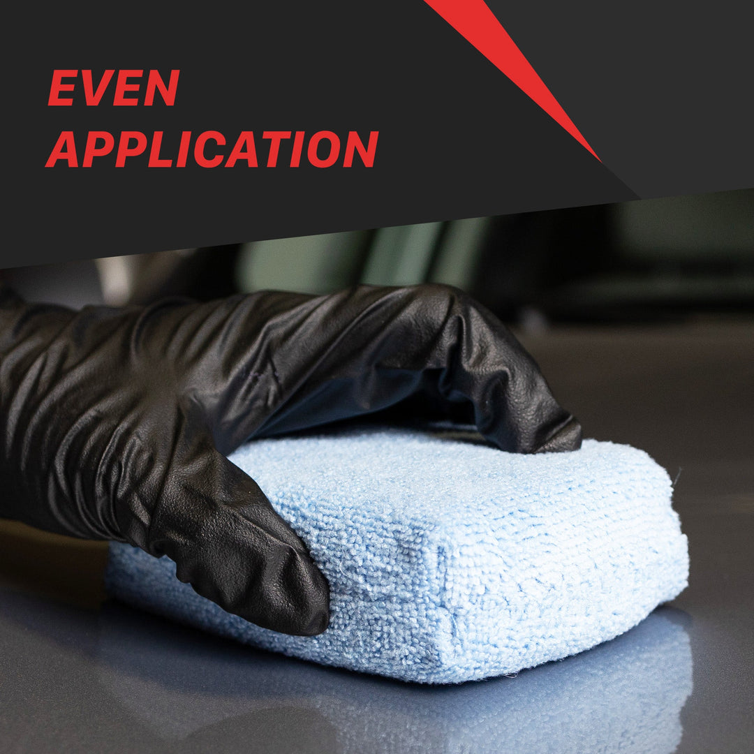 Ultra-Soft Microfiber Wax Applicator Block - 4 Pack