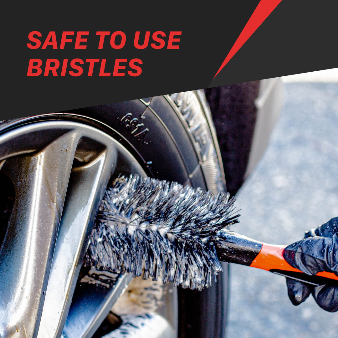 360° Wheel and Car Engine Brush