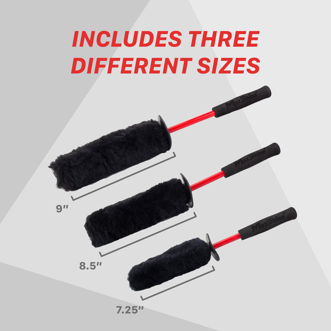 Ultimate Wool Wheel Brush Set