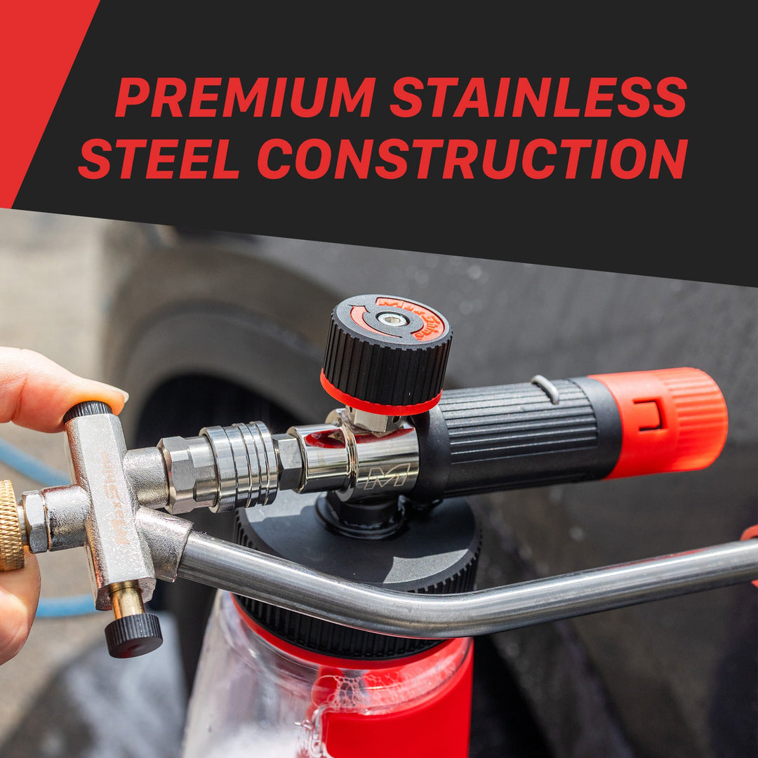 Dual Lance Pressure Washer Wand | Foam and Wash 2 in 1 System