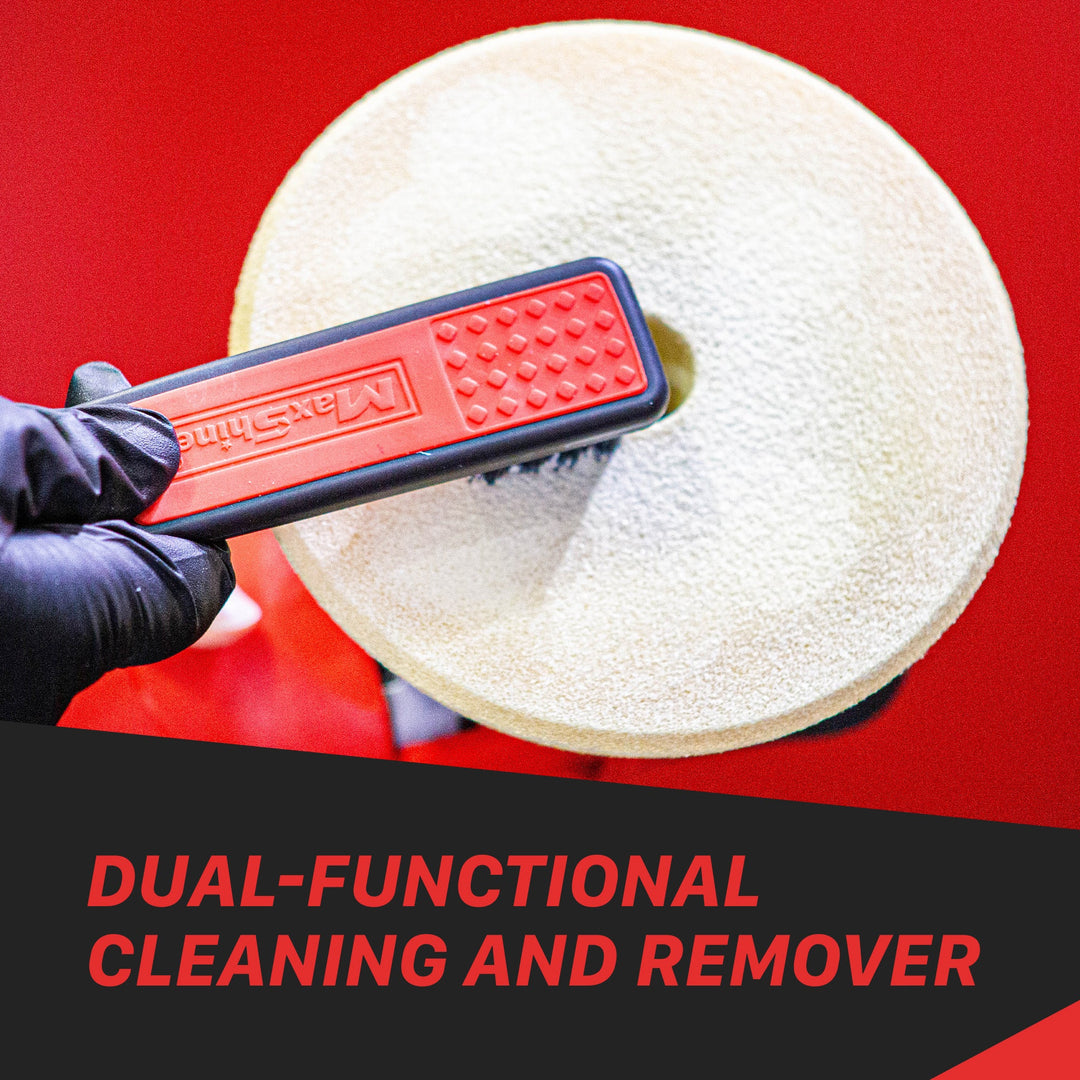 Foam Pad Cleaning Brush and Pad Removal Tool