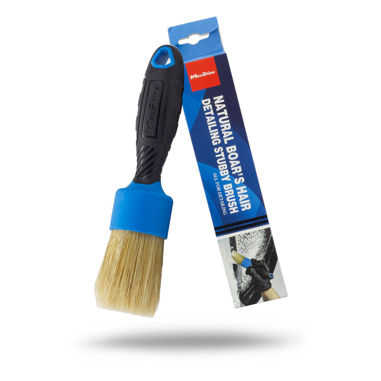 Stubby Brush - Boar Hair & Mixed Bristle