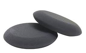 Buff and Shine  Premium Black Foam Applicator - 4.5 inch