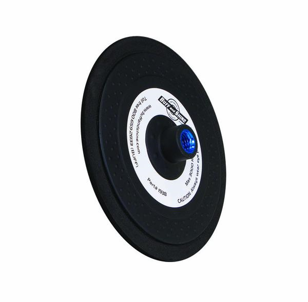 Buff and Shine Rigid Grip Backing Plate  7in