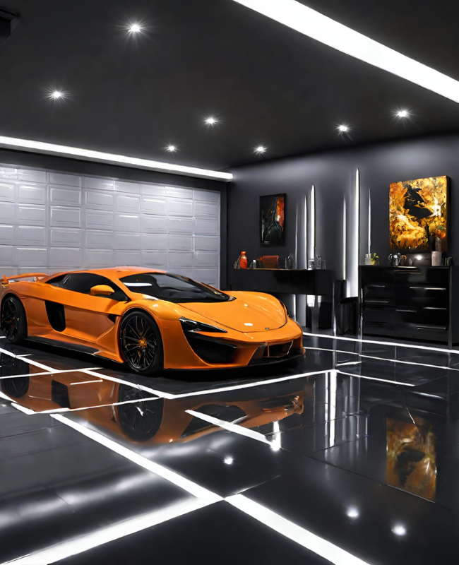 Custom Garage LED Lighting System